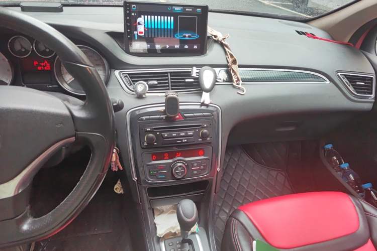 Used Peugeot 308 2014 Enjoyment Edition Classic 1.6L Automatic Fashion Model Audio And AC Panel