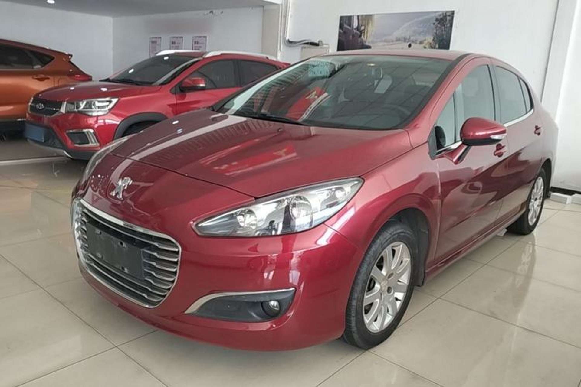 Used Peugeot 308 2014 Enjoyment Edition Classic 1.6L Automatic Fashion Model Front Left 45 Deg