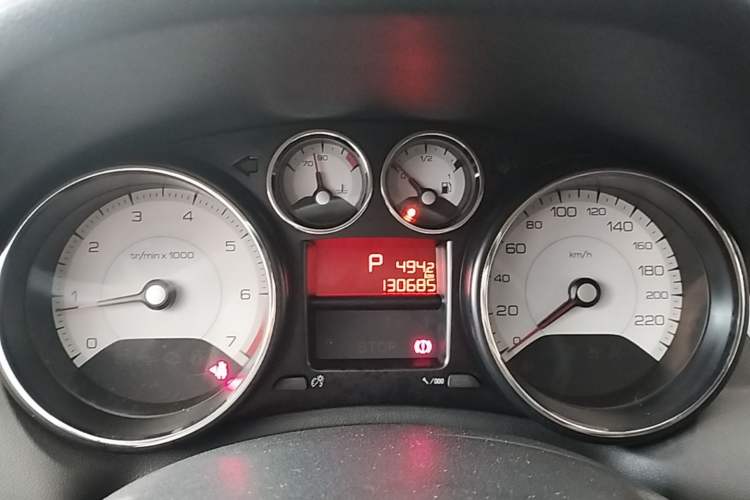 Used Peugeot 308 2014 Enjoyment Edition Classic 1.6L Automatic Fashion Model Instrument Cluster