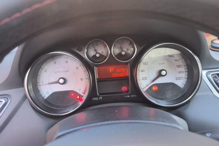 Used Peugeot 308 2014 Enjoy Edition Classic 1.6L Automatic Premium Model Instrument Cluster
