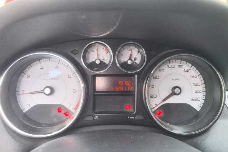 Used Peugeot 308 2014 Enjoy Edition Classic 1.6L Manual YouShang Model Instrument Cluster