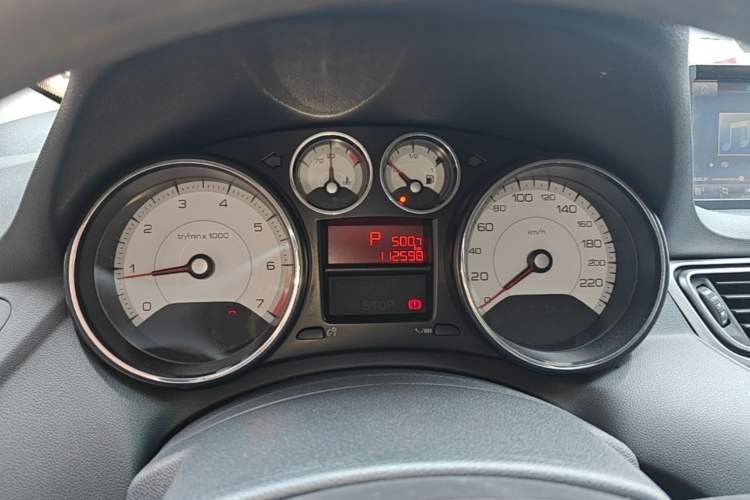Used Peugeot 308 2014 Enjoy Edition Classic 1.6L Automatic Premium Model Instrument Cluster