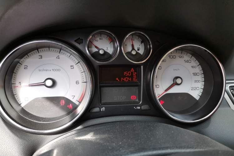 Used Peugeot 308 2014 Enjoy Edition Classic 1.6L Manual YouShang Model Instrument Cluster