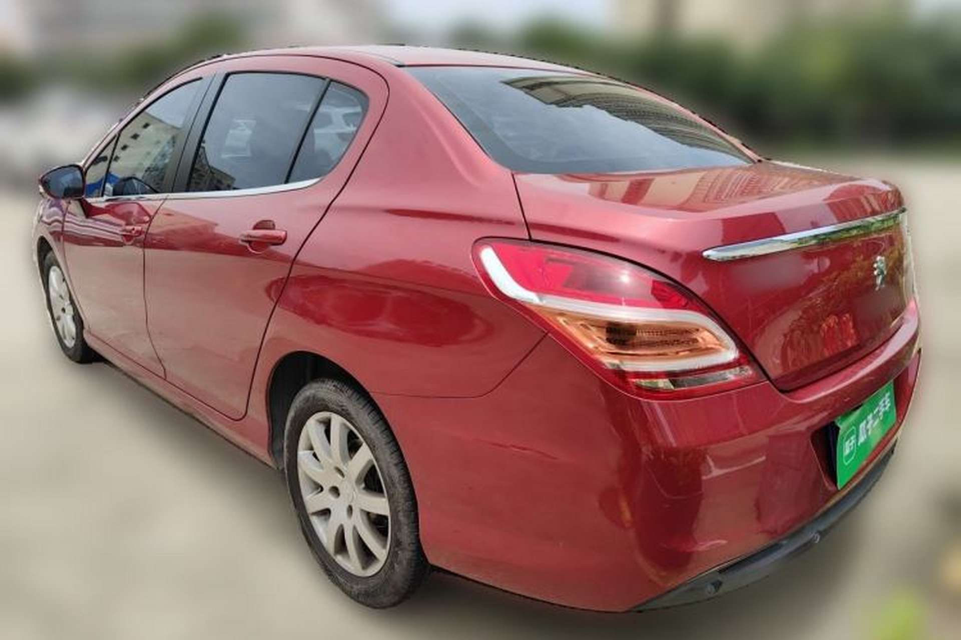 Used Peugeot 308 2014 Enjoyment Edition Classic 1.6L Automatic Fashion Model Rear Left 45 Deg