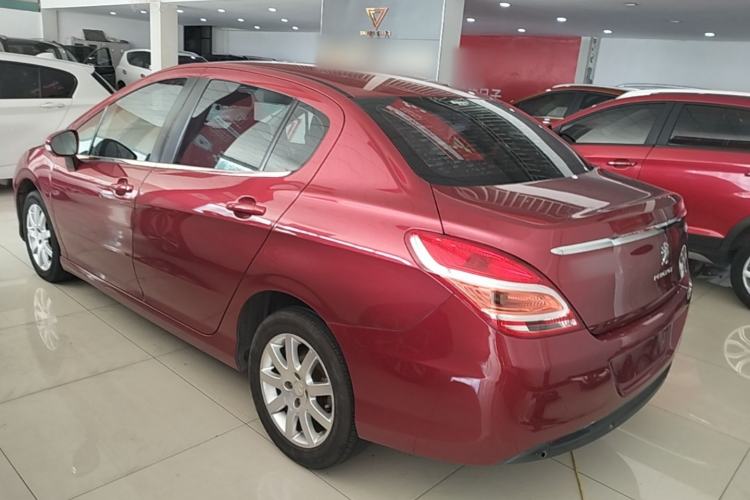 Used Peugeot 308 2014 Enjoyment Edition Classic 1.6L Automatic Fashion Model Rear Left 45 Deg
