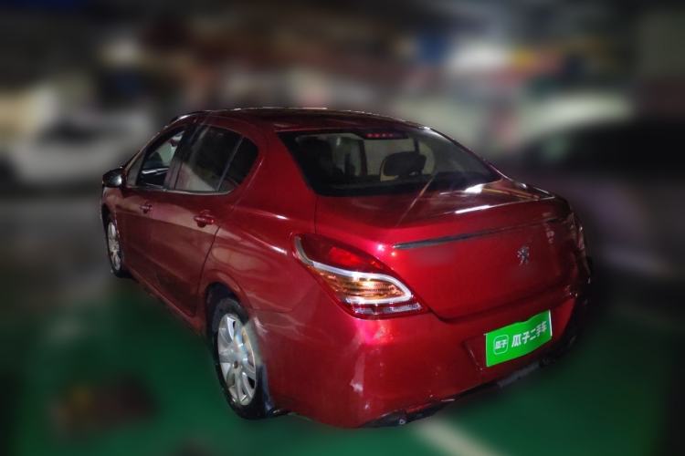 Used Peugeot 308 2014 Enjoyment Edition Classic 1.6L Automatic Fashion Model Rear Left 45 Deg