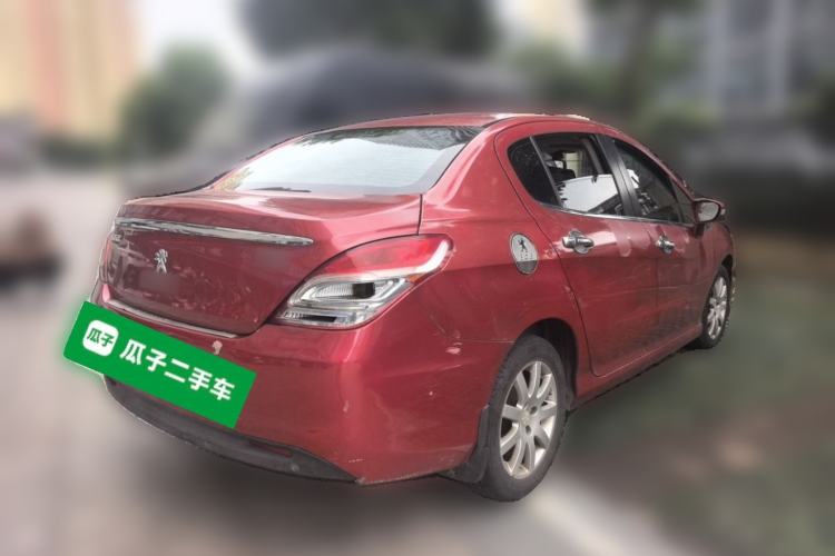 Used Peugeot 308 2014 Enjoyment Edition Classic 1.6L Automatic Fashion Model Rear Right 45 Deg