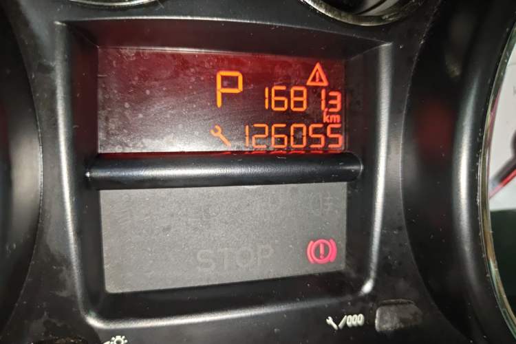 Used Peugeot 308 2014 Enjoy Edition Classic 1.6L Automatic Premium Model Odometer Close Up