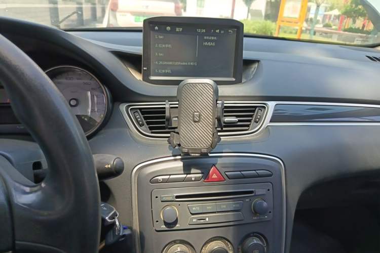 Used Peugeot 308 2014 Enjoy Edition Classic 1.6L Manual YouShang Model Audio And AC Panel