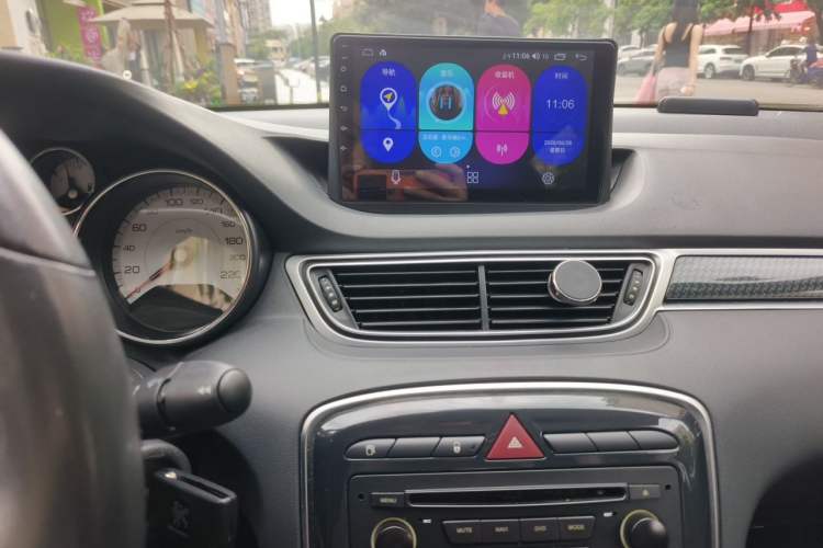 Used Peugeot 308 2014 Enjoyment Edition Classic 1.6L Automatic Fashion Model Audio And AC Panel