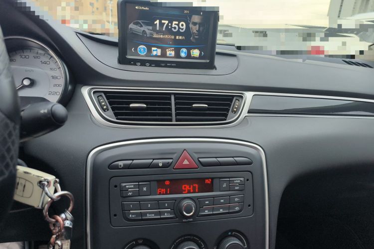 Used Peugeot 308 2014 Enjoy Edition Classic 1.6L Automatic Premium Model Audio And AC Panel