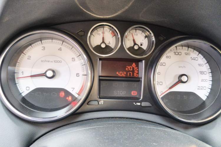 Used Peugeot 308 2014 Enjoy Edition Classic 1.6L Manual Fashion Model Instrument Cluster