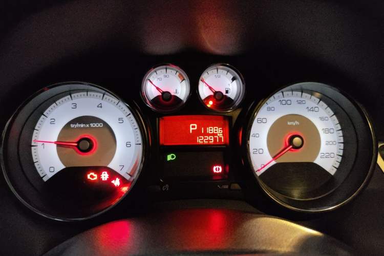Used Peugeot 308 2014 Enjoy Edition Classic 1.6L Automatic Premium Model Instrument Cluster