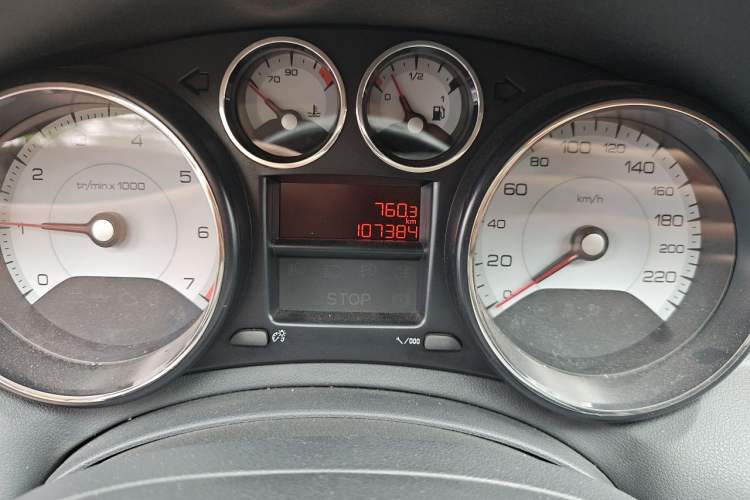 Used Peugeot 308 2014 Enjoy Edition Classic 1.6L Manual YouShang Model Instrument Cluster
