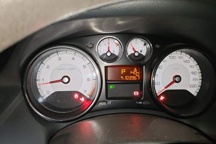 Used Peugeot 308 2014 Enjoy Edition Classic 1.6L Automatic Premium Model Instrument Cluster