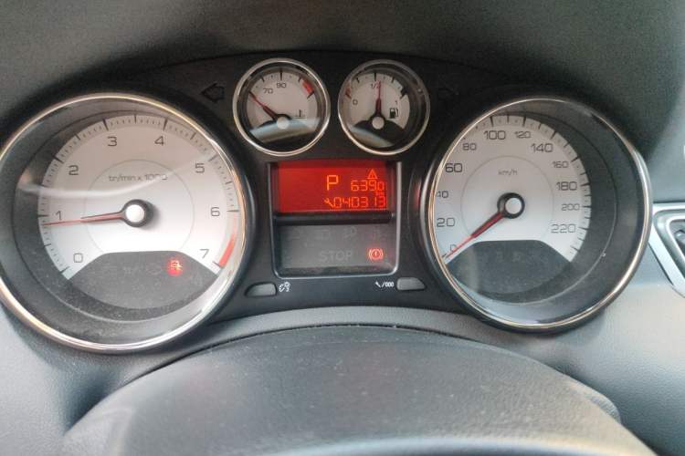 Used Peugeot 308 2014 Enjoy Edition Classic 1.6L Automatic Premium Model Instrument Cluster
