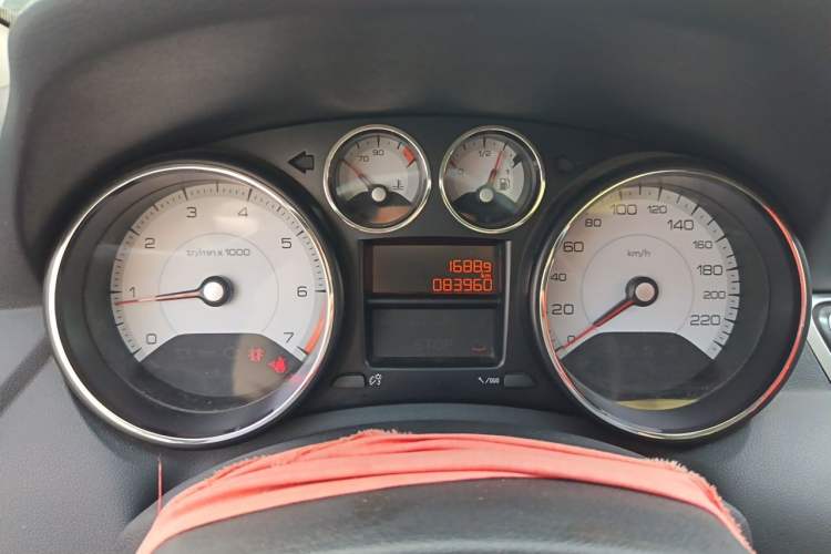 Used Peugeot 308 2014 Enjoy Edition Classic 1.6L Manual Fashion Model Instrument Cluster