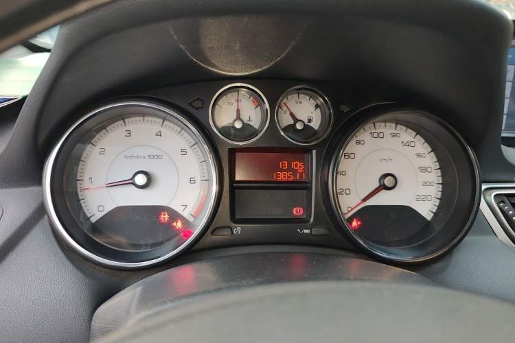 Used Peugeot 308 2014 Enjoy Edition Classic 1.6L Manual YouShang Model Instrument Cluster