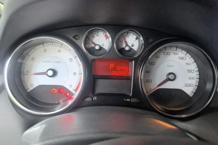 Used Peugeot 308 2014 Enjoyment Edition Classic 1.6L Automatic Fashion Model Instrument Cluster