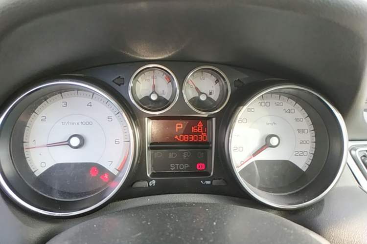 Used Peugeot 308 2014 Enjoyment Edition Classic 1.6L Automatic Fashion Model Instrument Cluster