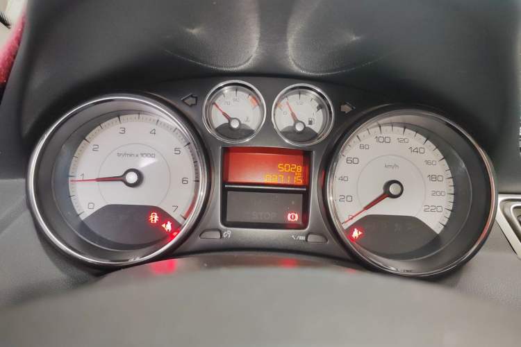 Used Peugeot 308 2014 Enjoy Edition Classic 1.6L Manual YouShang Model Instrument Cluster