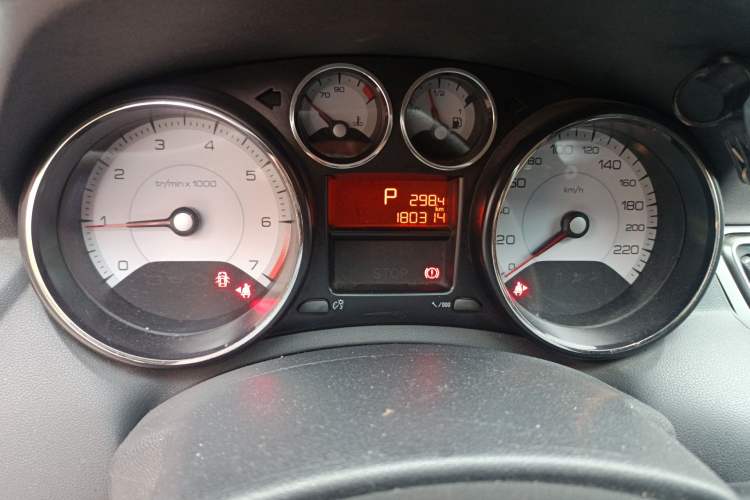 Used Peugeot 308 2014 Enjoy Edition Classic 1.6L Automatic Premium Model Instrument Cluster