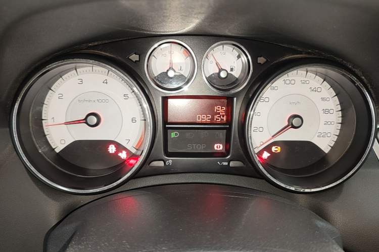 Used Peugeot 308 2014 Enjoy Edition Classic 1.6L Manual YouShang Model Instrument Cluster