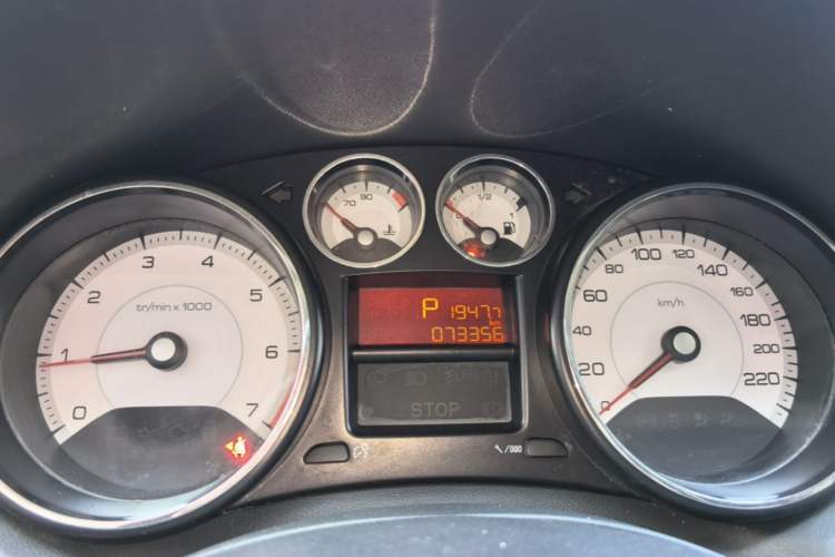 Used Peugeot 308 2014 Enjoyment Edition Classic 1.6L Automatic Fashion Model Instrument Cluster