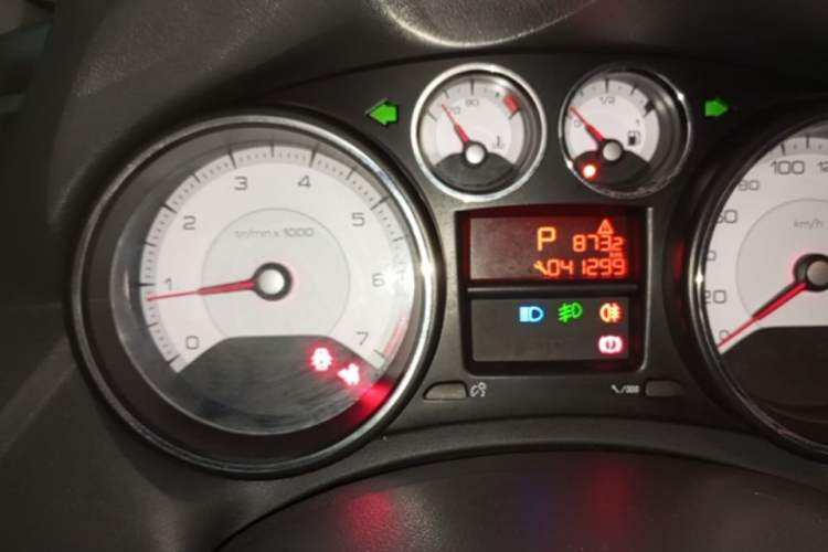 Used Peugeot 308 2014 Enjoyment Edition Classic 1.6L Automatic Fashion Model Instrument Cluster