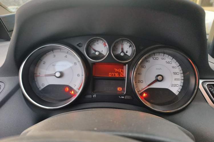 Used Peugeot 308 2014 Enjoy Edition Classic 1.6L Manual YouShang Model Instrument Cluster