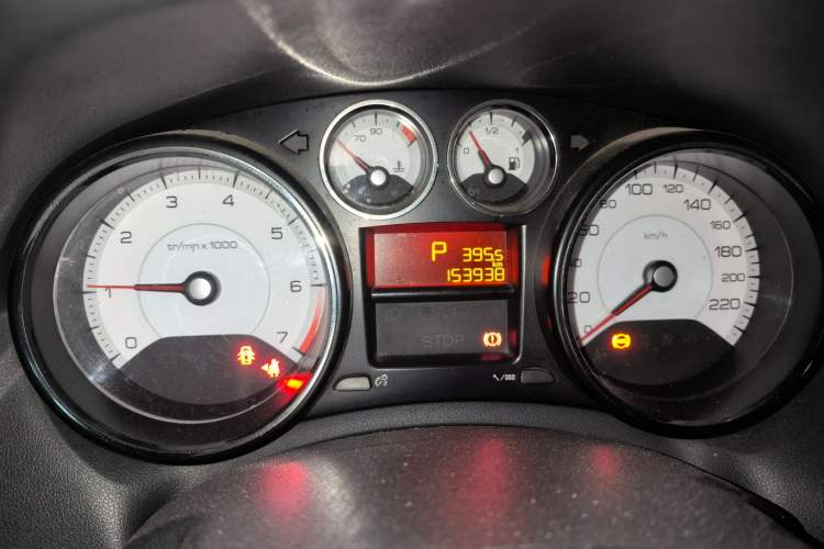 Used Peugeot 308 2014 Enjoyment Edition Classic 1.6L Automatic Fashion Model Instrument Cluster