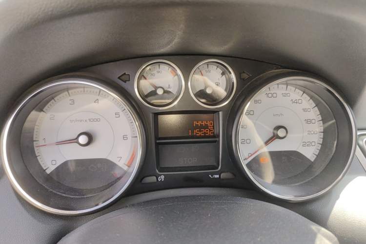 Used Peugeot 308 2014 Enjoy Edition Classic 1.6L Manual YouShang Model Instrument Cluster