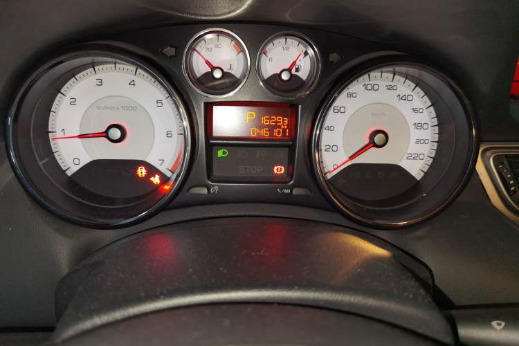 Used Peugeot 308 2014 Enjoyment Edition Classic 1.6L Automatic Fashion Model Instrument Cluster