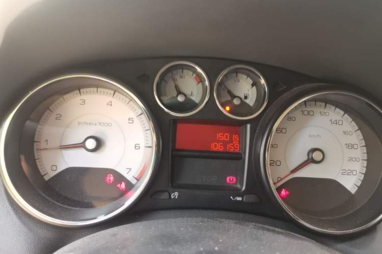 Used Peugeot 308 2014 Enjoy Edition Classic 1.6L Manual YouShang Model Instrument Cluster