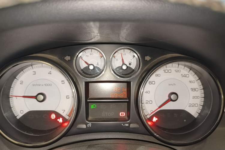 Used Peugeot 308 2014 Enjoy Edition Classic 1.6L Manual YouShang Model Instrument Cluster