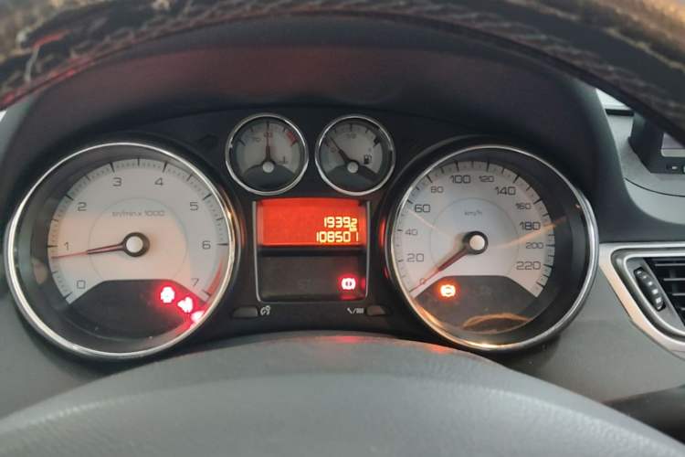 Used Peugeot 308 2014 Enjoy Edition Classic 1.6L Manual Fashion Model Instrument Cluster