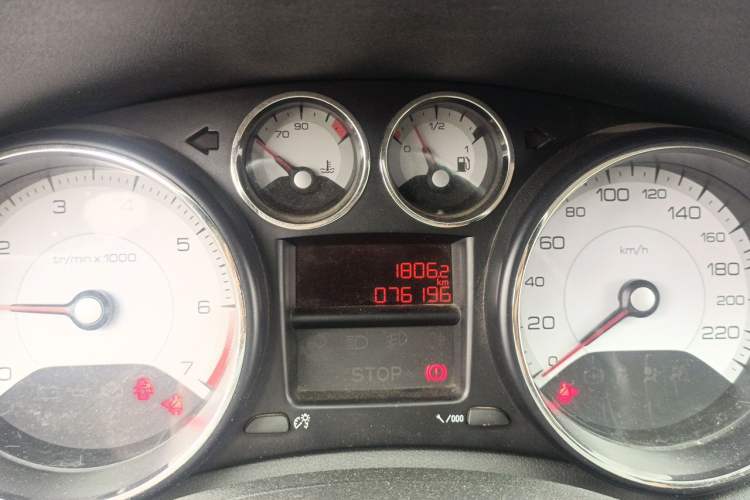 Used Peugeot 308 2014 Enjoy Edition Classic 1.6L Manual YouShang Model Instrument Cluster