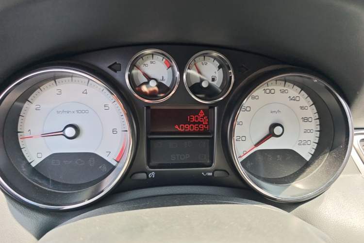 Used Peugeot 308 2014 Enjoy Edition Classic 1.6L Manual YouShang Model Instrument Cluster