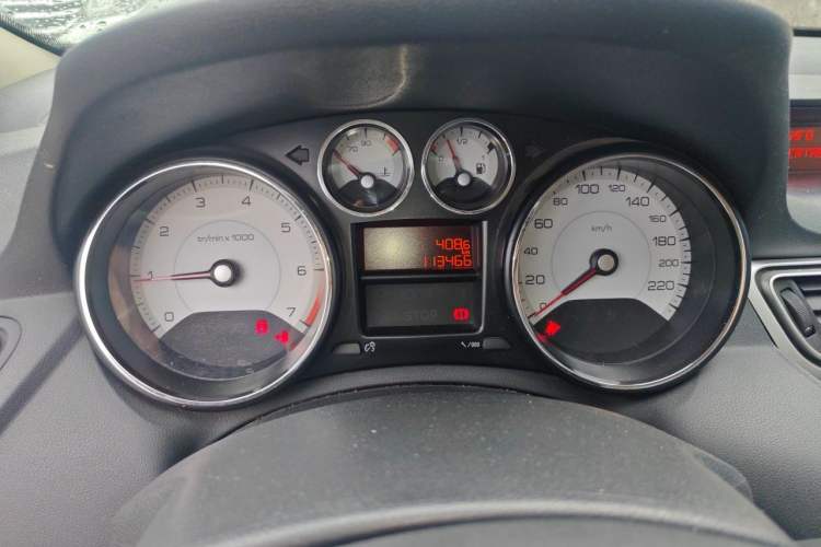 Used Peugeot 308 2014 Enjoy Edition Classic 1.6L Manual YouShang Model Instrument Cluster