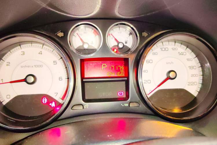 Used Peugeot 308 2014 Enjoy Edition Classic 1.6L Automatic Premium Model Instrument Cluster