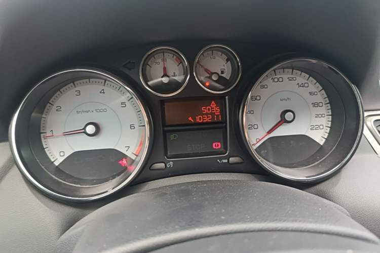 Used Peugeot 308 2014 Enjoy Edition Classic 1.6L Manual YouShang Model Instrument Cluster