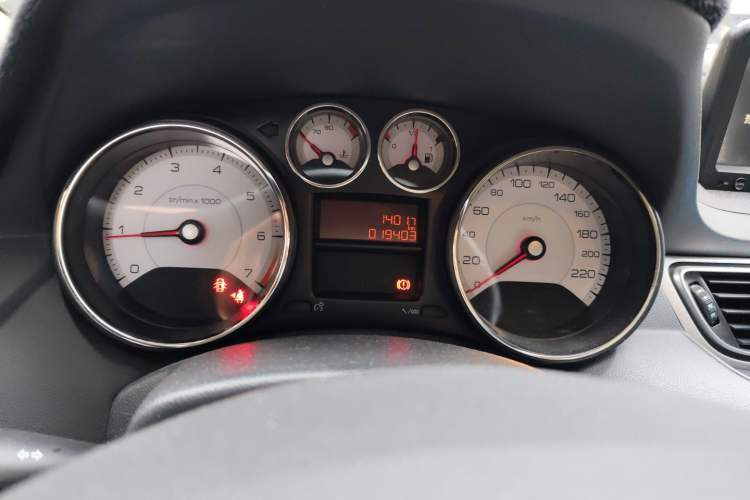Used Peugeot 308 2014 Enjoy Edition Classic 1.6L Manual Fashion Model Instrument Cluster