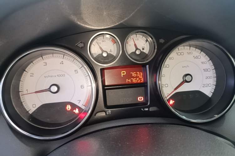 Used Peugeot 308 2014 Enjoy Edition Classic 1.6L Automatic Premium Model Instrument Cluster