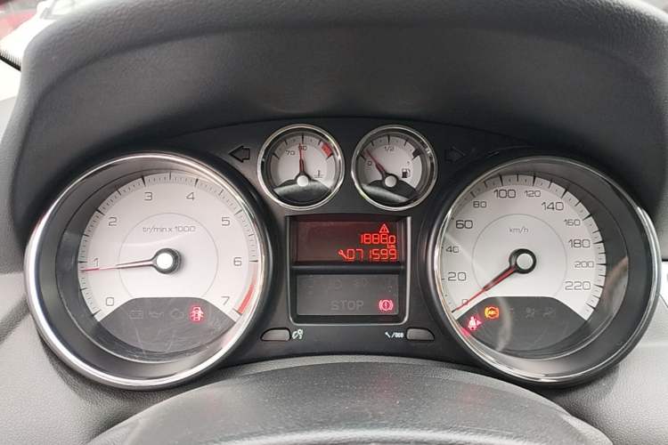 Used Peugeot 308 2014 Enjoy Edition Classic 1.6L Manual YouShang Model Instrument Cluster