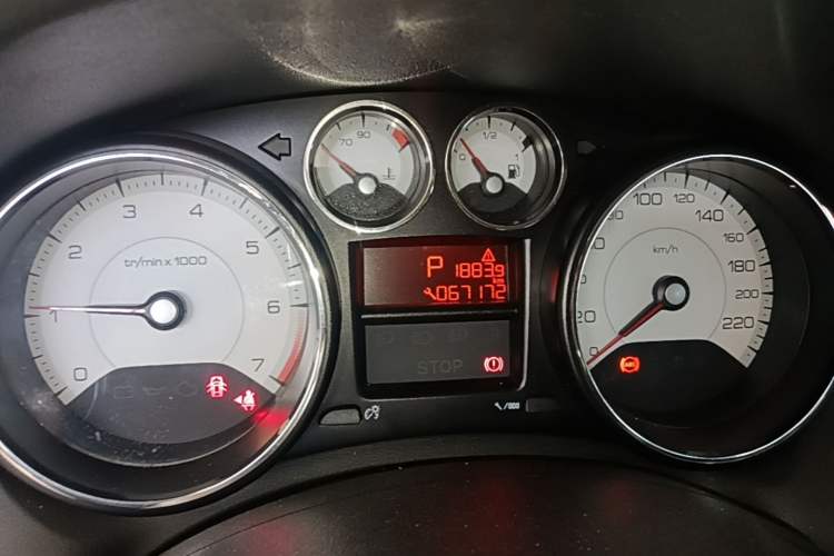 Used Peugeot 308 2014 Enjoyment Edition Classic 1.6L Automatic Fashion Model Instrument Cluster