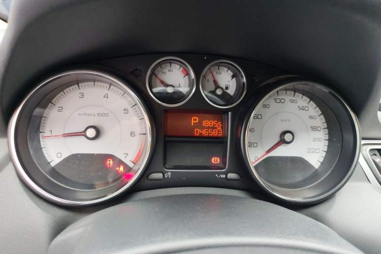 Used Peugeot 308 2014 Enjoyment Edition Classic 1.6L Automatic Fashion Model Instrument Cluster