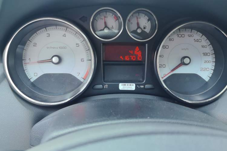 Used Peugeot 308 2014 Enjoy Edition Classic 1.6L Manual YouShang Model Instrument Cluster