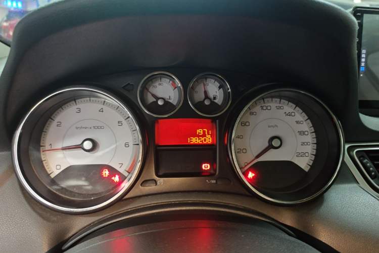Used Peugeot 308 2014 Enjoy Edition Classic 1.6L Manual YouShang Model Instrument Cluster