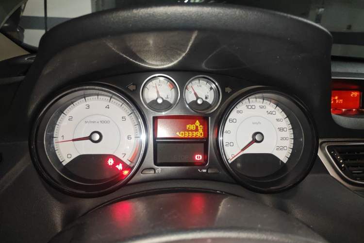 Used Peugeot 308 2014 Enjoy Edition Classic 1.6L Manual Fashion Model Instrument Cluster