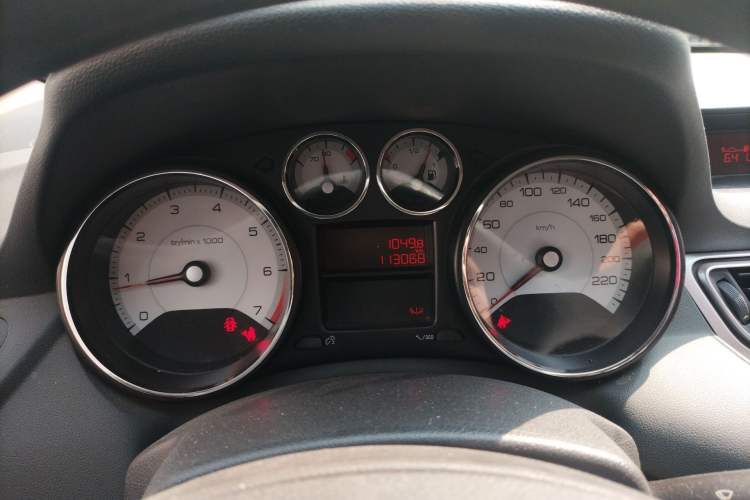 Used Peugeot 308 2014 Enjoy Edition Classic 1.6L Manual YouShang Model Instrument Cluster